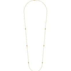 Outlet Gabriel & Co. 14K Yellow Gold Bujukan Ball Station Necklace