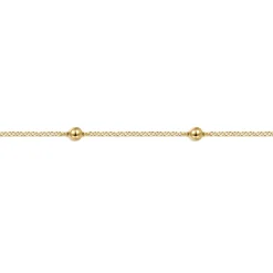Sale Gabriel & Co. 14K Yellow Gold Bujukan Ball Station Bracelet