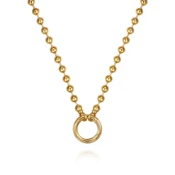 Sale Gabriel & Co. 14K Yellow Gold Bujukan Beaded Chain Necklace