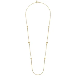 Outlet Gabriel & Co. 14K Yellow Gold Bujukan Bead Station Necklace