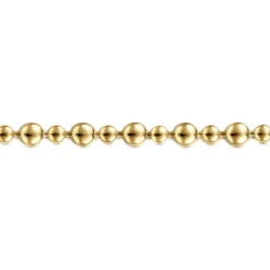 Outlet Gabriel & Co. 14K Yellow Gold Bujukan Bead Tennis Bracelet