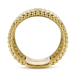 Sale Gabriel & Co. 14K Yellow Gold Bujukan Cigar Band