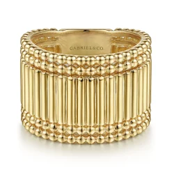 Sale Gabriel & Co. 14K Yellow Gold Bujukan Cigar Band