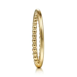 Gabriel & Co. 14K Yellow Gold Bujukan Criss Cross Ring