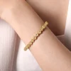 Best Gabriel & Co. 14K Yellow Gold Bujukan Cuff Bracelet