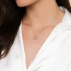 Best Gabriel & Co. 14K Yellow Gold Bujukan Diamond Sunburst Pendant Necklace