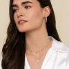Gabriel & Co. 14K Yellow Gold Bujukan Diamond Evil Eye Medallion Necklace