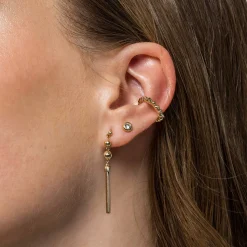 Hot Gabriel & Co. 14K Yellow Gold Bujukan Drop Earrings
