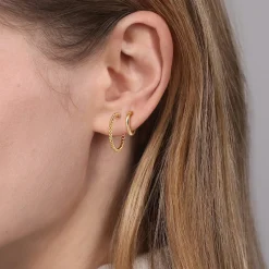 Hot Gabriel & Co. 14K Yellow Gold Bujukan Hoop And Ear Cuffs