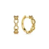 Sale Gabriel & Co. 14K Yellow Gold Bujukan Huggie Earrings