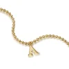 Best Gabriel & Co. 14K Yellow Gold Bujukan Initial A Bracelet