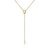 Sale Gabriel & Co. 14K Yellow Gold Bujukan Lariat Necklace
