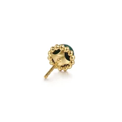 Online Gabriel & Co. 14K Yellow Gold Bujukan Malachite Stud Earrings