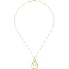 Clearance Gabriel & Co. 14K Yellow Gold Bujukan Multi Circle Pendant Necklace