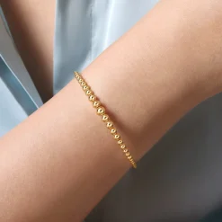 Sale Gabriel & Co. 14K Yellow Gold Bujukan Open Bangle
