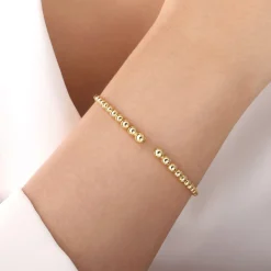 Hot Gabriel & Co. 14K Yellow Gold Bujukan Open Bangle