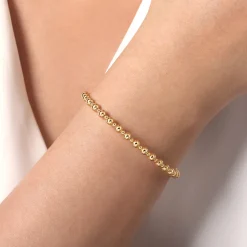 Outlet Gabriel & Co. 14K Yellow Gold Bujukan Open Bangle