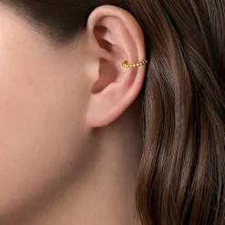 Online Gabriel & Co. 14K Yellow Gold Bujukan Single Ear Cuff