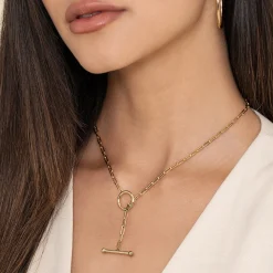 Gabriel & Co. 14K Yellow Gold Chain Necklace with Toggle