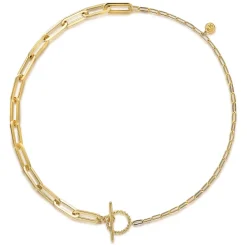 Hot Gabriel & Co. 14K Yellow Gold Chain Necklace with Bujukan Toggle