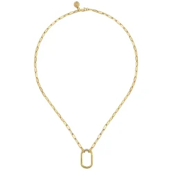 Online Gabriel & Co. 14K Yellow Gold Chain Necklace with Rectangle Drop