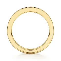 Outlet Gabriel & Co. 14K Yellow Gold Channel Setting Diamond Anniversary Band - 0.5 ct