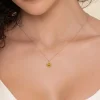 Clearance Gabriel & Co. 14K Yellow Gold Citrine Bujukan Pendant Necklace