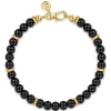 Sale Gabriel & Co. 14K Yellow Gold Diamond and Onyx Bracelet