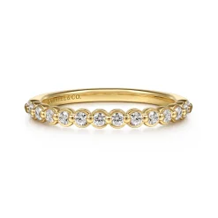 Discount Gabriel & Co. 14K Yellow Gold Diamond Anniversary Band - 0.27 ct