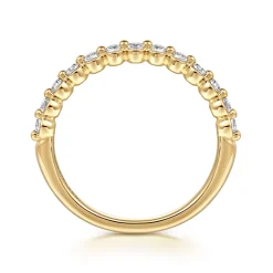 Discount Gabriel & Co. 14K Yellow Gold Diamond Anniversary Band - 0.27 ct