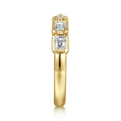 Clearance Gabriel & Co. 14K Yellow Gold Diamond Anniversary Band - 0.8 ct