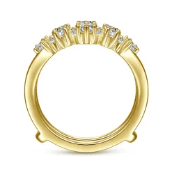 Sale Gabriel & Co. 14K Yellow Gold Diamond Anniversary Band - 0.5 ct