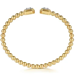 Discount Gabriel & Co. 14K Yellow Gold Diamond Bangle