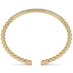Outlet Gabriel & Co. 14K Yellow Gold Diamond Bangle