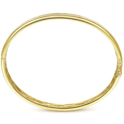 Outlet Gabriel & Co. 14K Yellow Gold Diamond Bangle