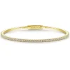 Gabriel & Co. 14K Yellow Gold Diamond Bangle