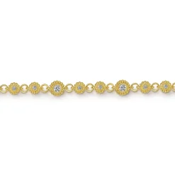 Discount Gabriel & Co. 14K Yellow Gold Diamond Bujukan Tennis Bracelet
