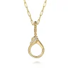 Online Gabriel & Co. 14K Yellow Gold Diamond Bujukan Lock Charms With Detachable Bail