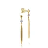 Gabriel & Co. 14K Yellow Gold Diamond Drop Earrings