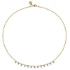 Clearance Gabriel & Co. 14K Yellow Gold Diamond Drop Necklace