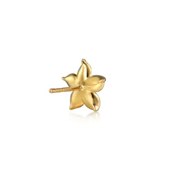 Clearance Gabriel & Co. 14K Yellow Gold Diamond Floral Stud Earrings