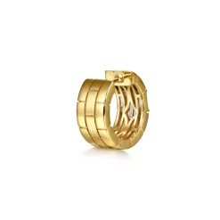 Discount Gabriel & Co. 18K Yellow Gold Diamond Huggie Earrings
