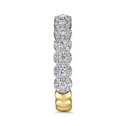 Sale Gabriel & Co. 14K Yellow Gold Diamond Ladies Ring