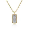 Sale Gabriel & Co. 14K Yellow Gold Diamond Pendant Necklace