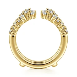 Gabriel & Co. 14K Yellow Gold Diamond Ring Enhancer - 0.65 ct