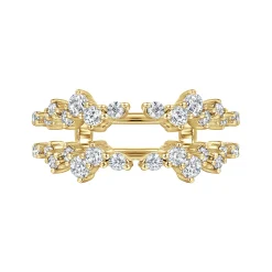Gabriel & Co. 14K Yellow Gold Diamond Ring Enhancer - 0.65 ct
