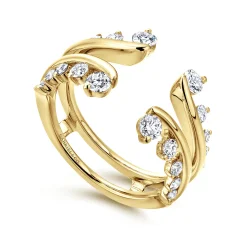 Online Gabriel & Co. 14K Yellow Gold Diamond Ring Enhancer - 0.8 ct