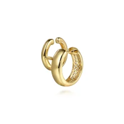 Discount Gabriel & Co. 14K Yellow Gold Diamond Stuggies Earrings