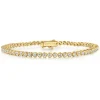 Clearance Gabriel & Co. 14K Yellow Gold Diamond Tennis Bracelet