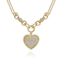 Clearance Gabriel & Co. 14K Yellow Gold Fashion Necklace
